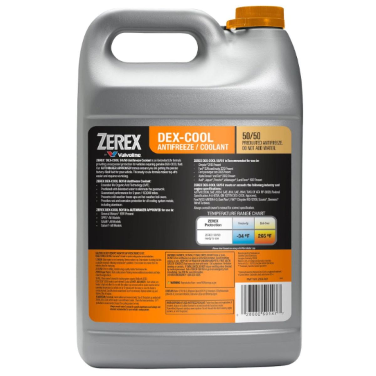 GENERICO - Refrigerante Anticongelante para Radiador Zerex Dex-Cool
