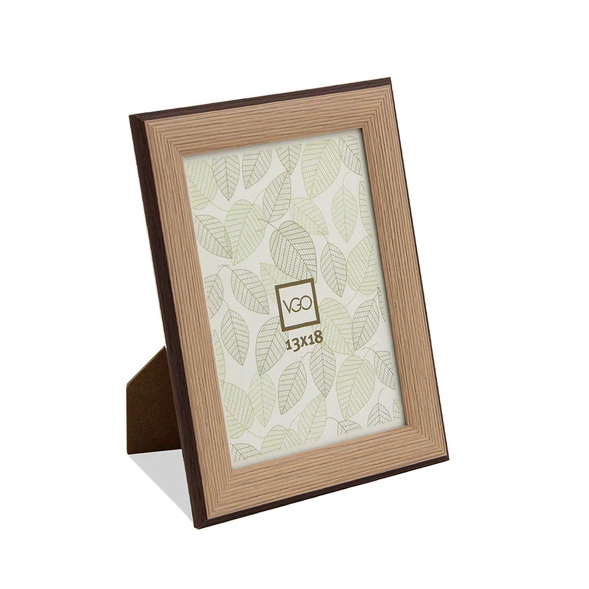 VGO - Marco plástico tramado 10x15 Beige