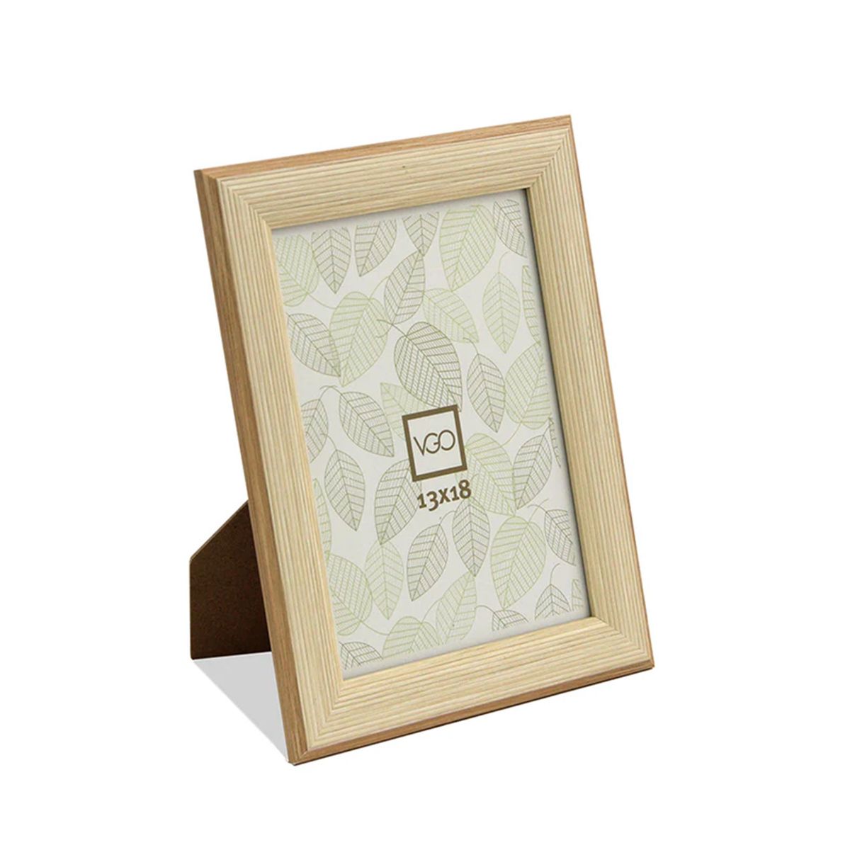 VGO - Marco plástico tramado 10x15 Natural