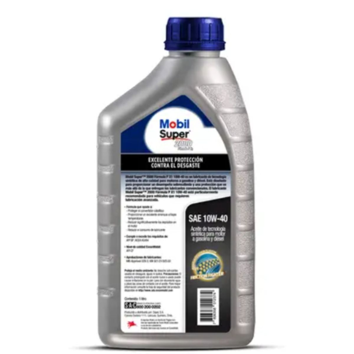 MOBIL - Aceite Motor 10w40 Mobil Super 2000 1 Lt.