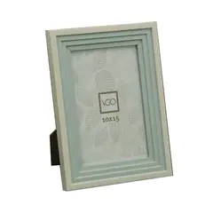 VGO - Marco plástico combinado con celeste 20x25 cm