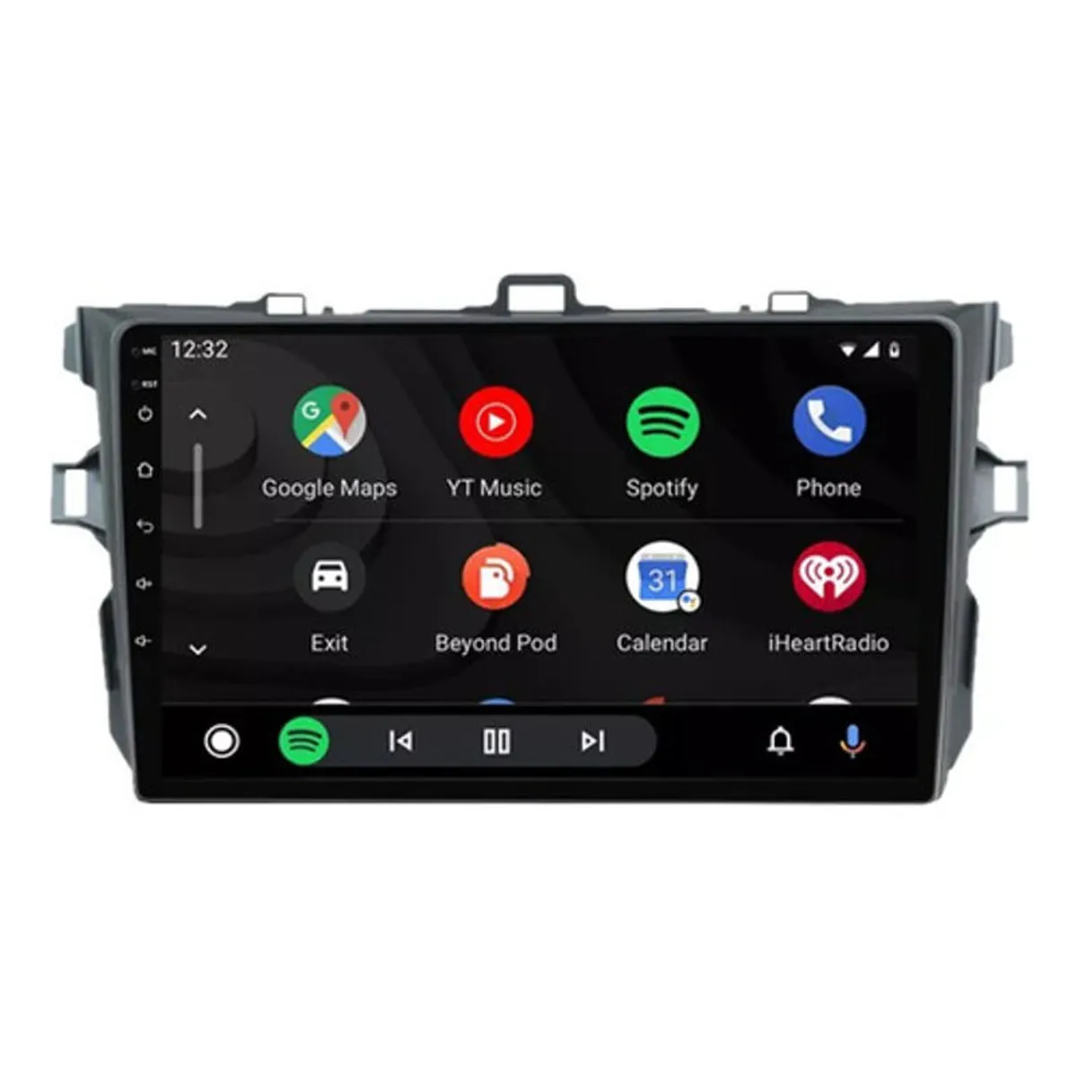 OEM - Radio Android Auto Carplay Toyota Corolla 2006-2012 + Camara
