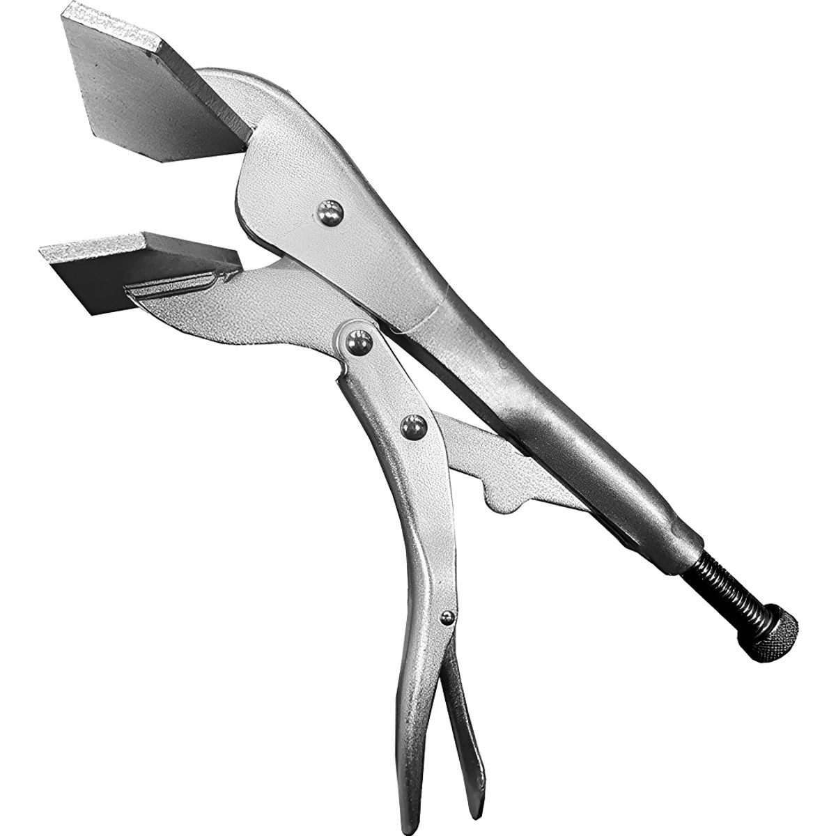 MAKAWA - Alicate Caiman Plano Boca Pato 10 Pulgadas