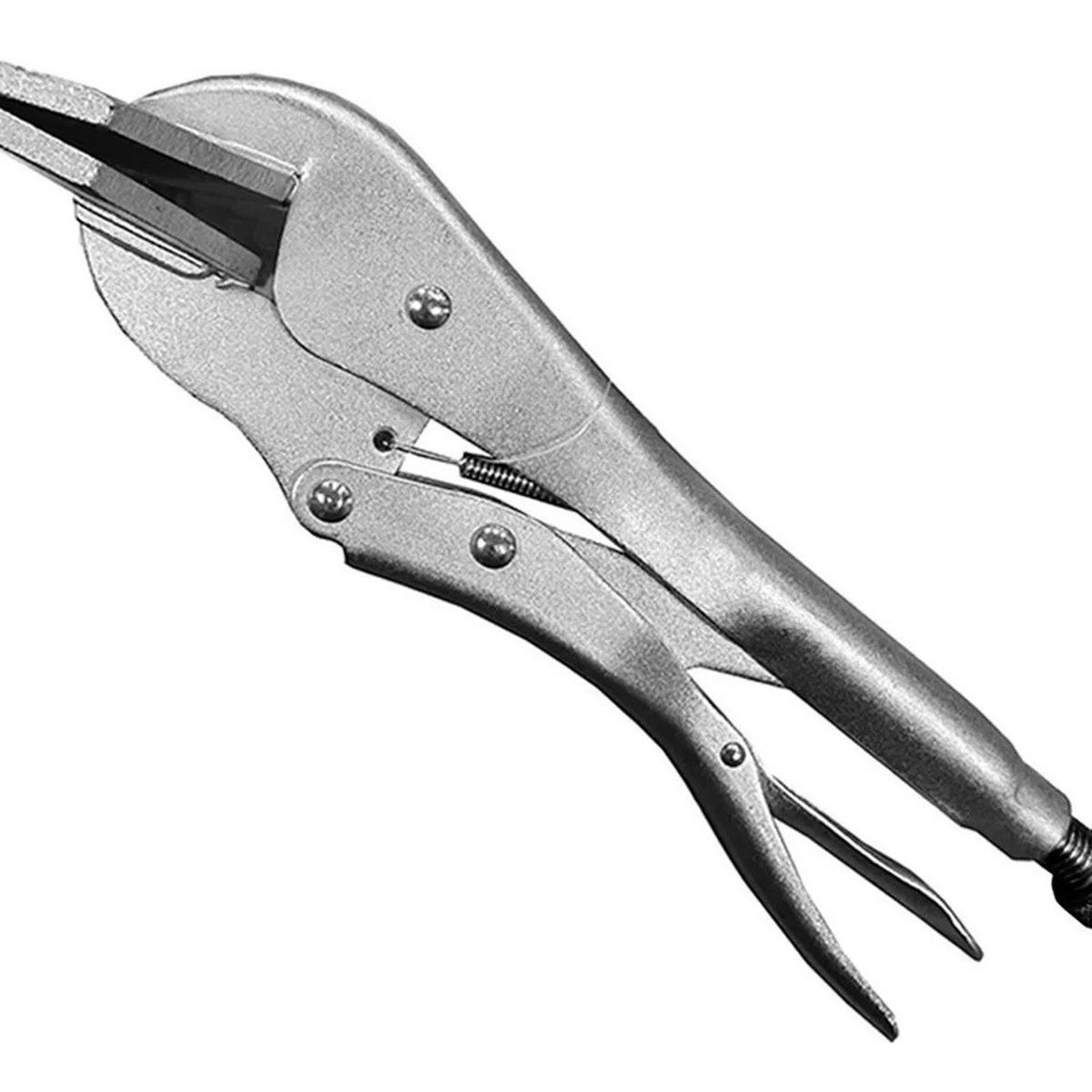 MAKAWA - Alicate Caiman Plano Boca Pato 10 Pulgadas
