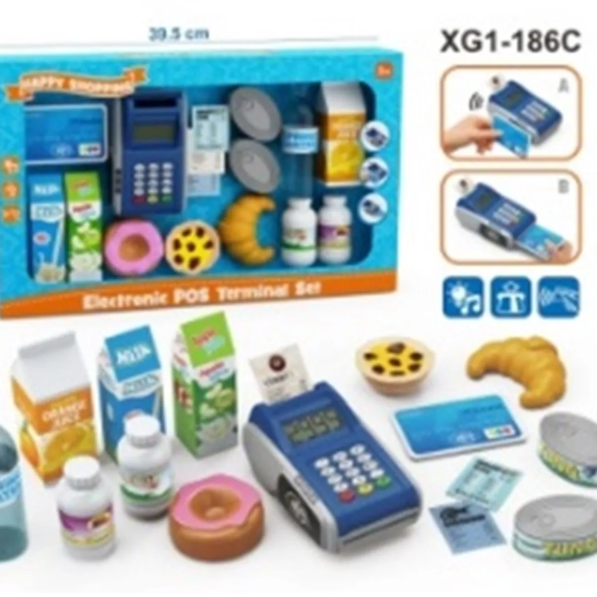 BESTOYS - Juguete Supermercado Pos Con Accesorios