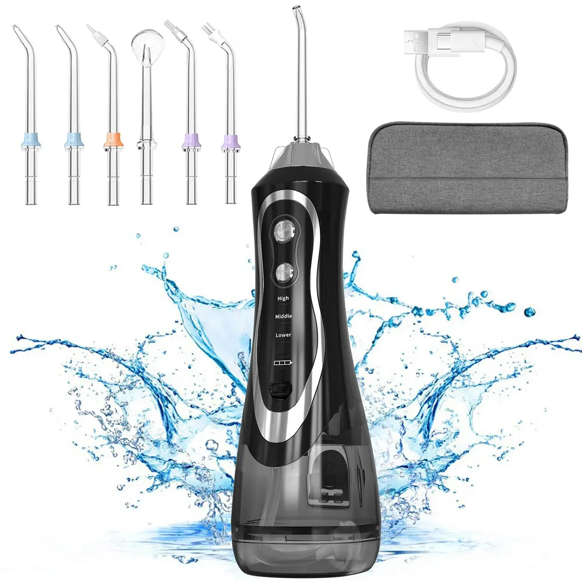 BITART - oral irrigators portable rechargeable tooth cleaners health