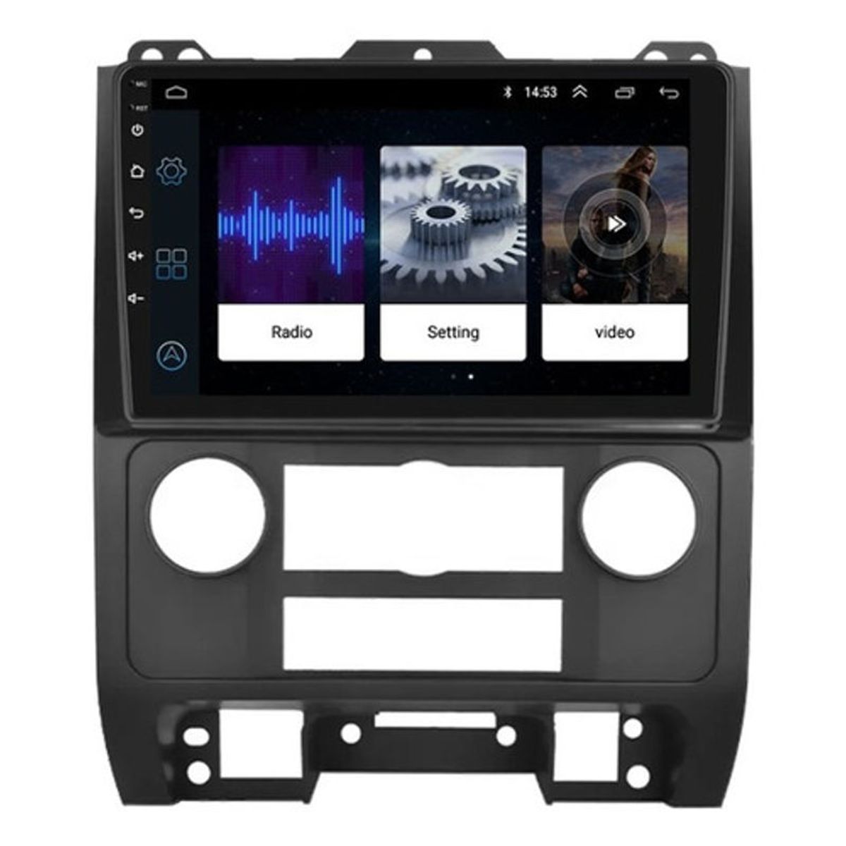 OEM - Radio Android Ford Escape 2007-2012 + Camara