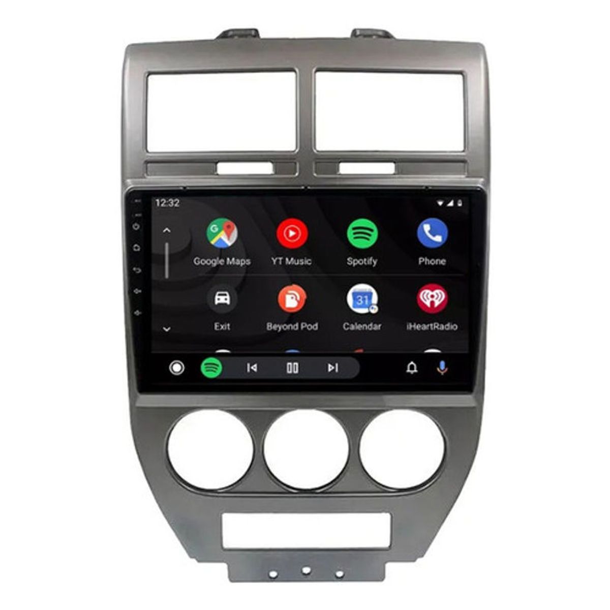 OEM - Radio Android Auto Carplay Jeep Compass 2007-2009 + Camara