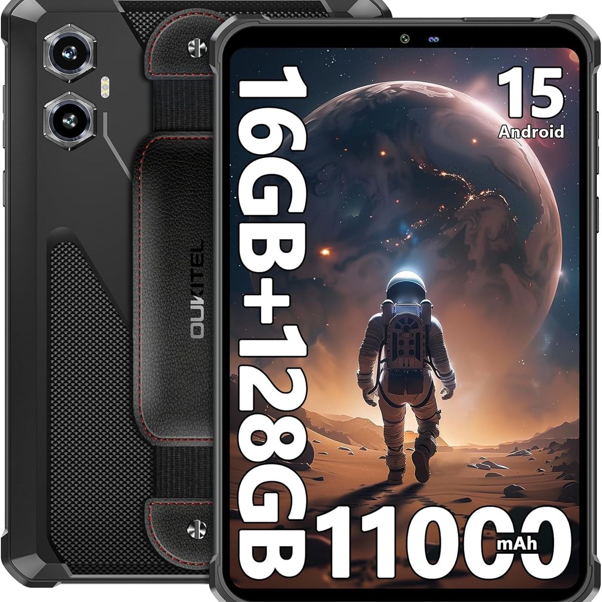 OUKITEL - OUKITEL RT3 PLUS Tableta 8 pulgadas 16GB+128GB 11000mAh Android 15