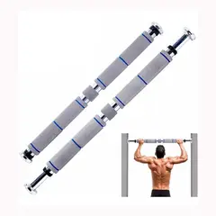 GENERICO - Barra De Puerta Ajustable 80-100cm para Dominadas