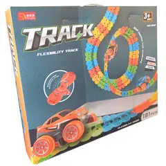 OEM - Juguete Pista Flexible Anti Gravedad 4,7 Metros, 1 Auto