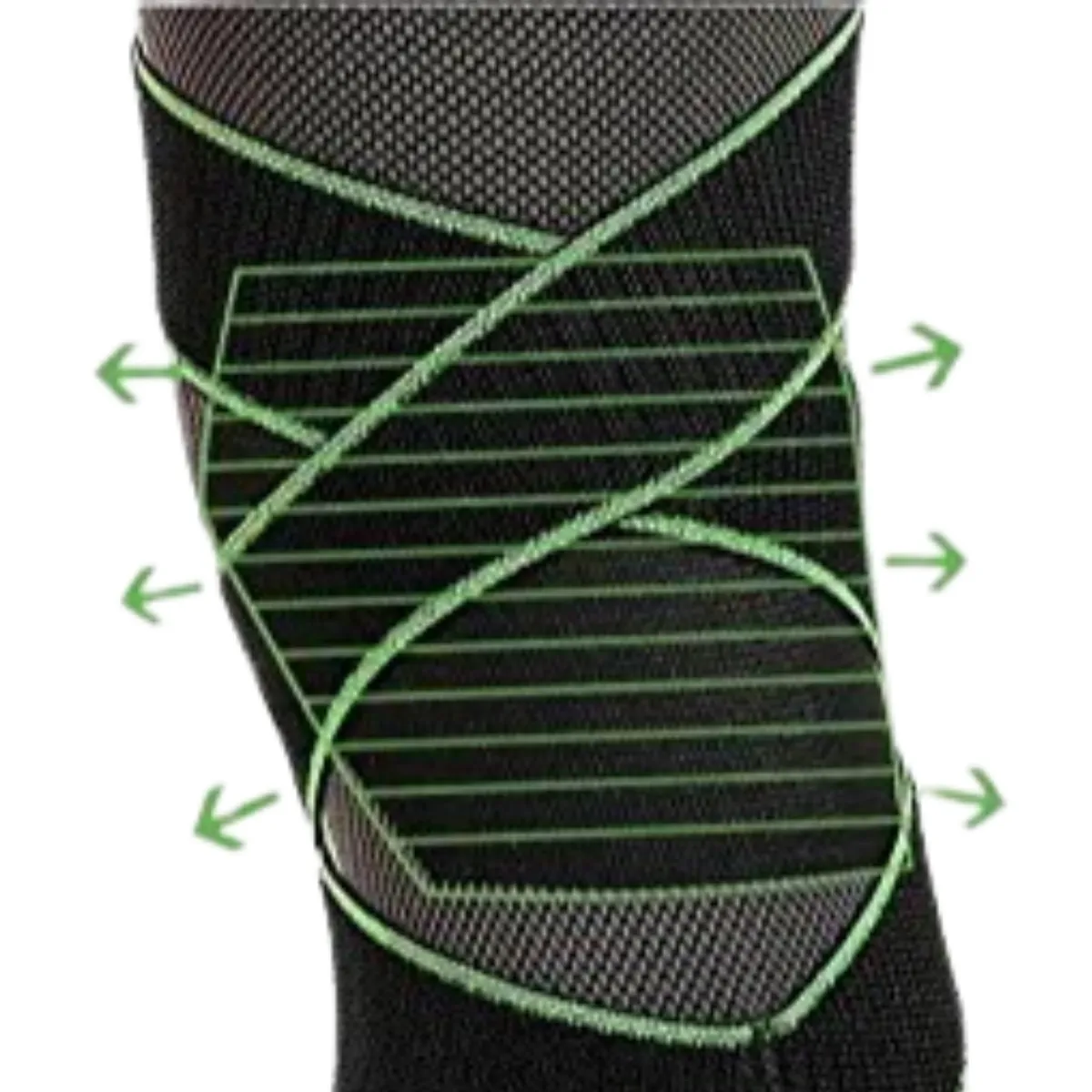 GENERICO - Venda Elástica Para Rodilla Ajustable