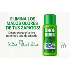 GENERICO - Eliminador de olores para Zapatos y Zapatillas 100 ML