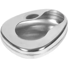 KUANGYE - Chata Urinario Acero Inoxidable Con Tapa Para Enfermos