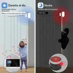 BITART - Kit de Alarma Smart Home con Sensores Wi-Fi y App