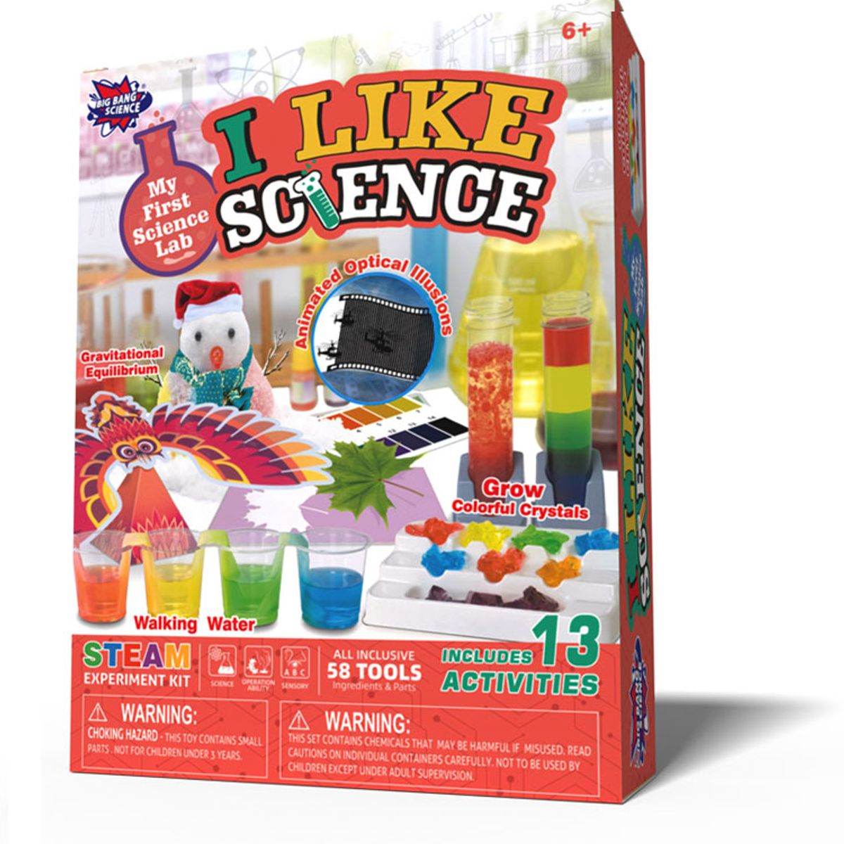 GENERICO - Juego de Ciencias STEAM - Mi Primer Laboratorio de Ciencias