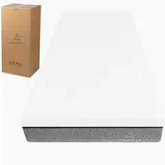 AMABILE - Colchón Espuma 1 Plaza 90x190x20 Francesco