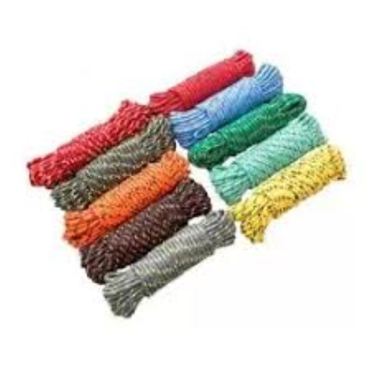 METALFER - Cuerda Cordel Amarra Soga Multipropósito 6mm X 15metros