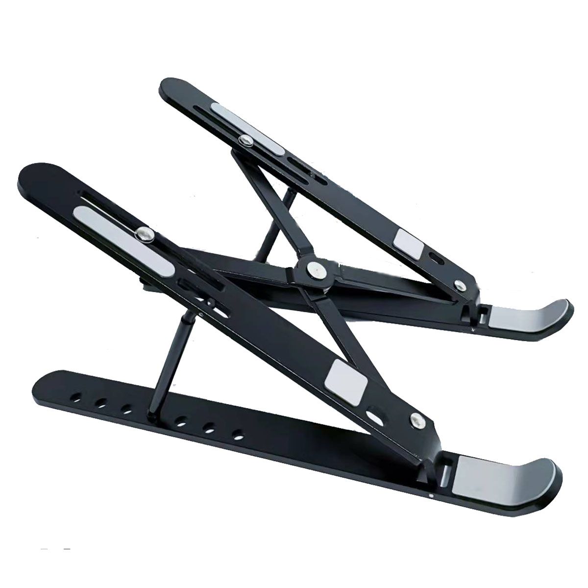 GENERICO - SOPORTE ALUMINIO NOTEBOOK Y TABLET PLEGABLE SLIM