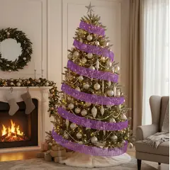 GENERICO - Malla Para Árbol De Navidad Cinta Decorativa