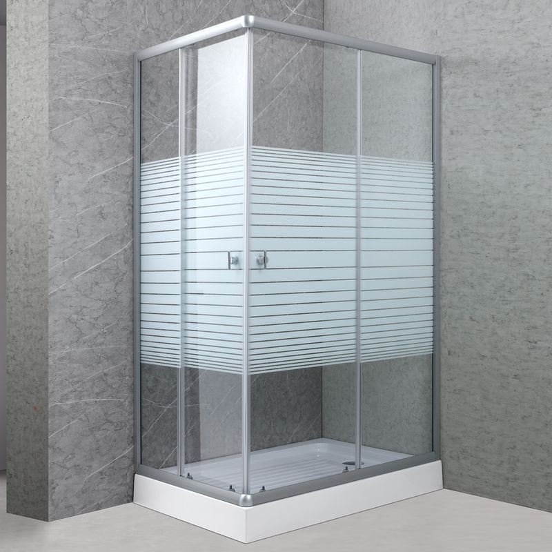 JOYTEK - Shower Rectangular Strava Blanco 120x80cm Incluye Receptáculo