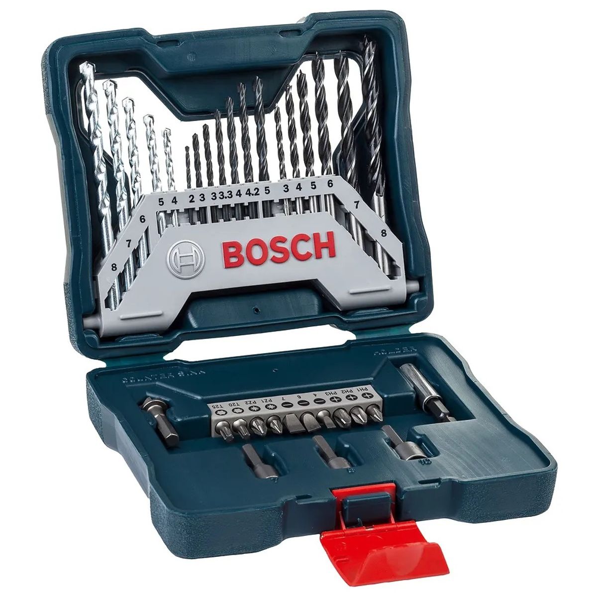 BOSCH - Set Brocas Llaves Puntas Bosch 33 Pcs + Maleta 2607017398
