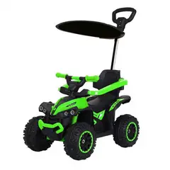 ABMTOYS - Auto a Batería Toldo Bluetooth y Mango direccional V