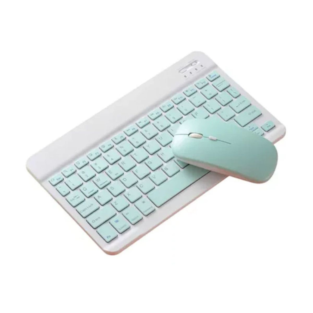 FACTORYTECH - Kit Teclado Mouse Bluetooth para Tablet iPad Verde Goforit