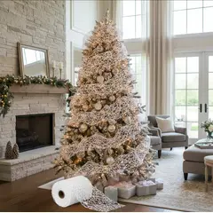 GENERICO - Malla Para Árbol De Navidad Cinta Decorativa