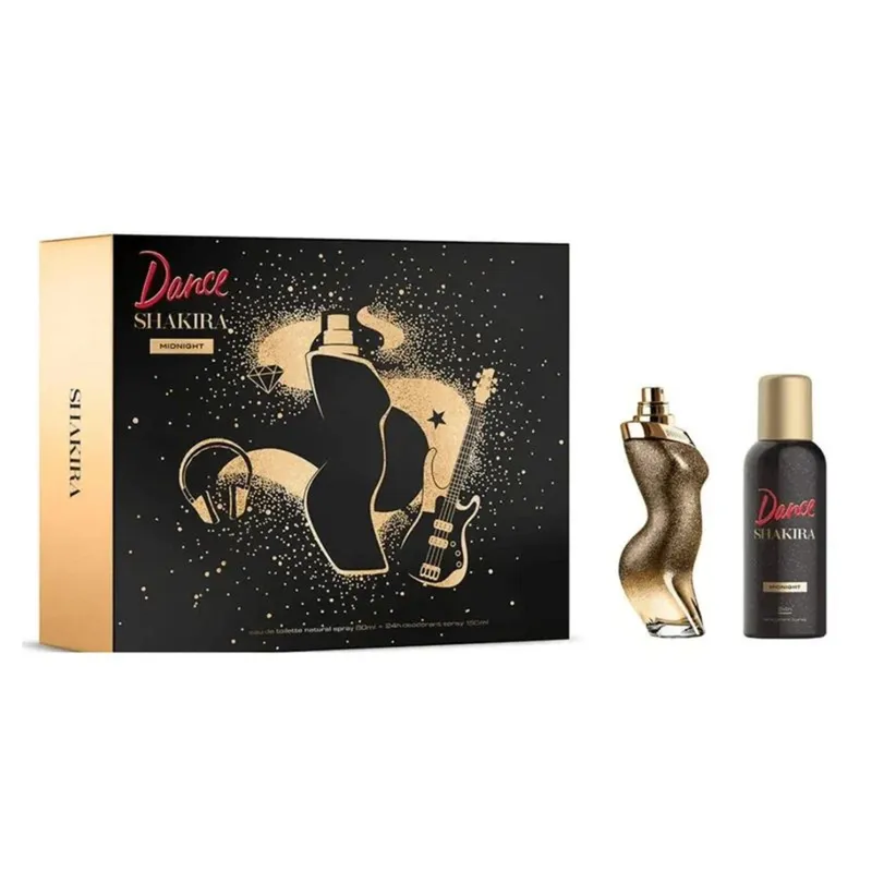 SHAKIRA - SHAKIRA DANCE MIDNIGHT ESTUCHE EDT 80ML+DESODORANTE 150ML