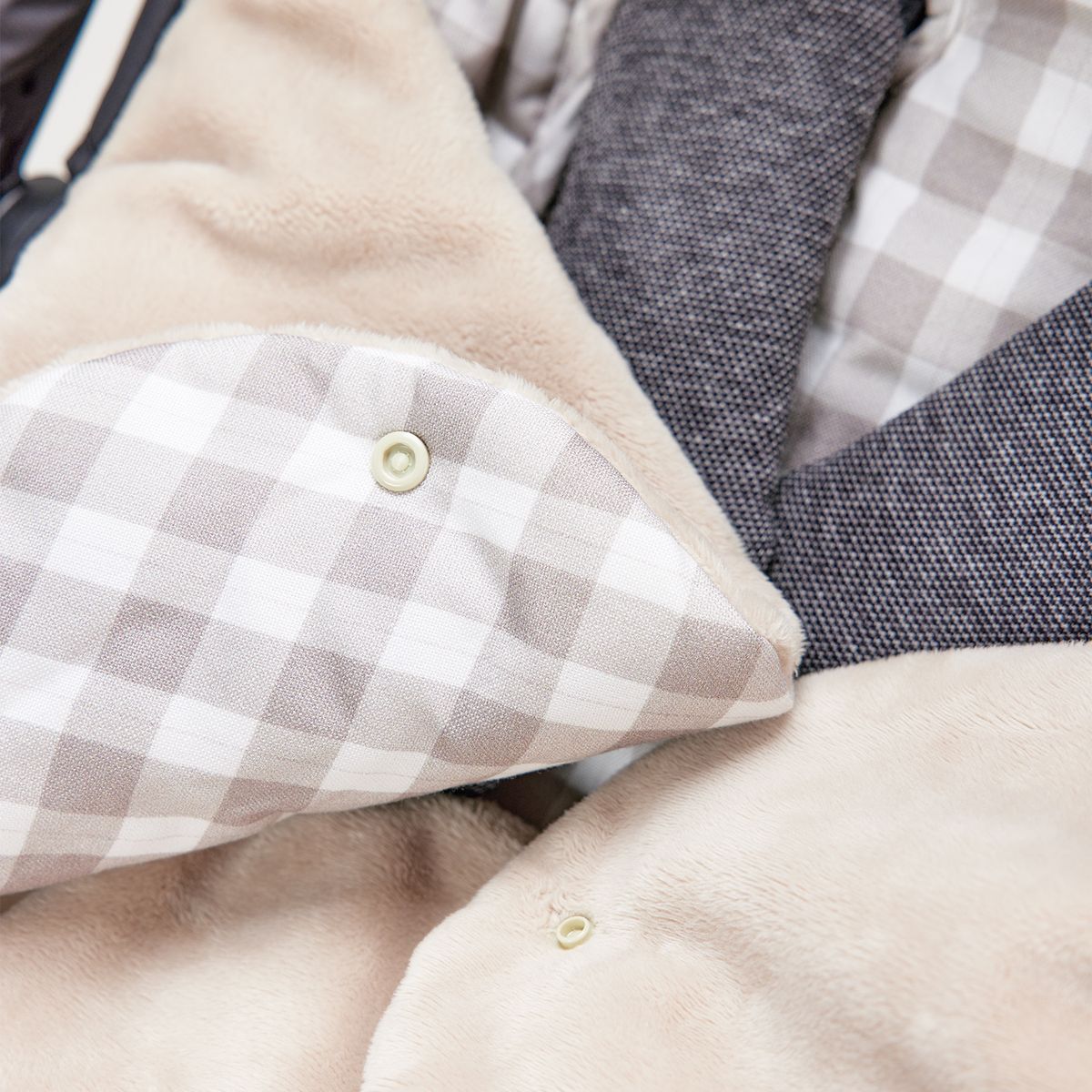 BABYROSEN - Manta De Coche Cuadrille