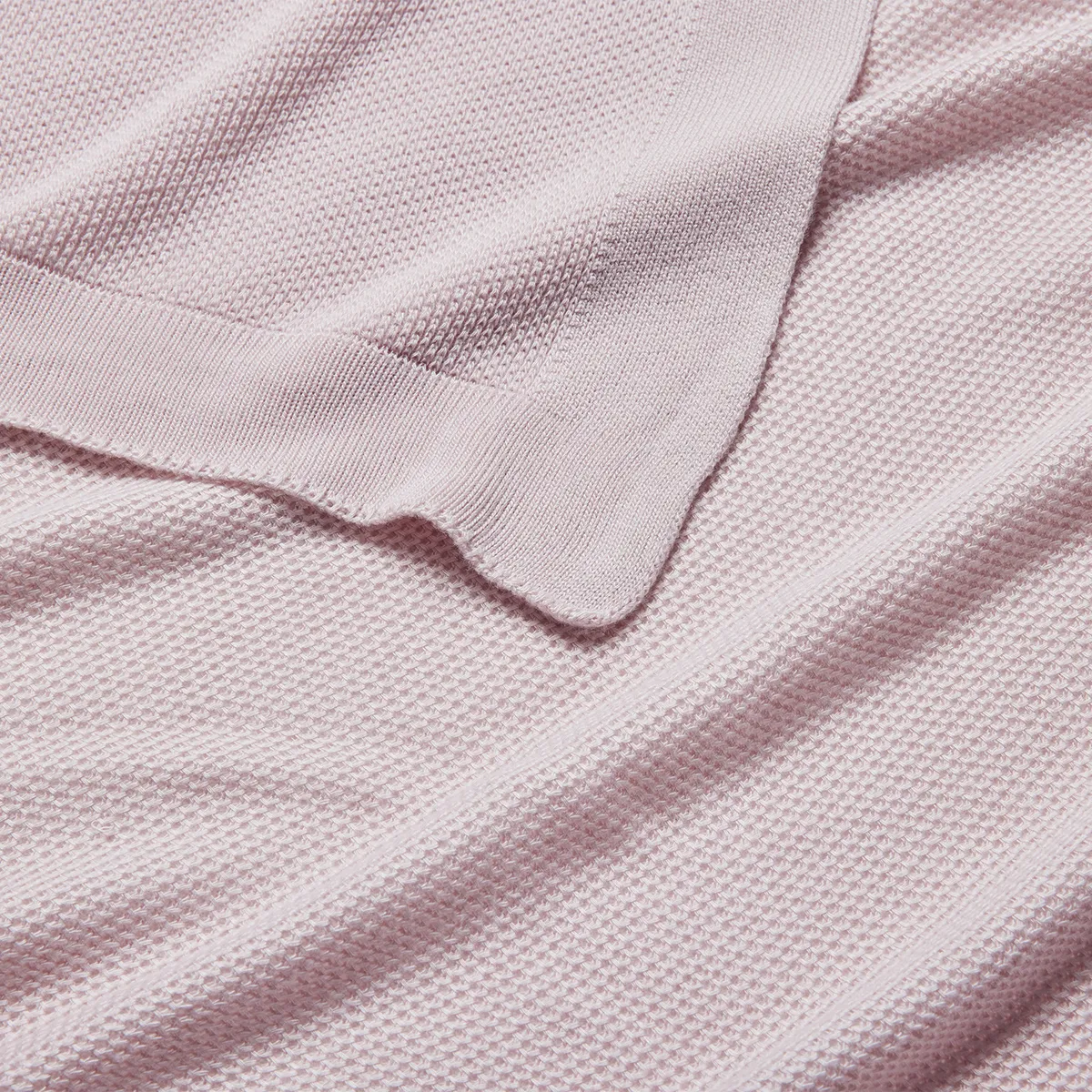 BABYROSEN - Manta Tejida Bambú Rosa 90 x 90 cm