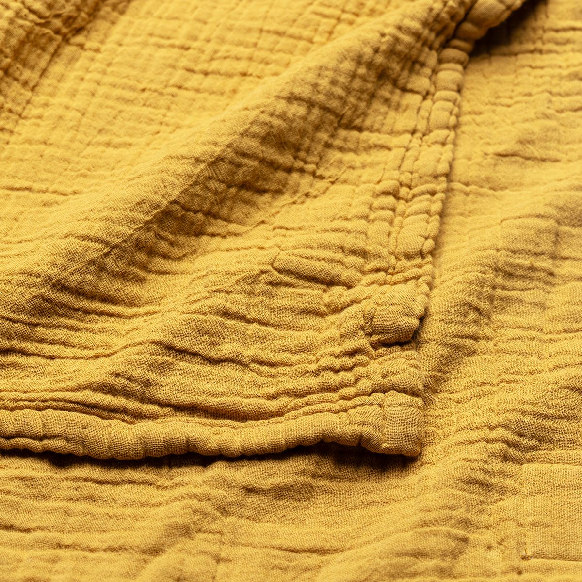 BABYROSEN - Manta Muselina Mostaza 70 x 100 cm