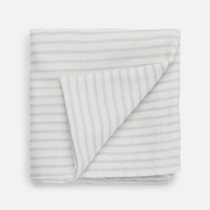 BABYROSEN - Tuto Muselina Rayas Azul Acero