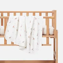 BABYROSEN - Manta Algodon Jirafas 80 x 80 cm Bebé