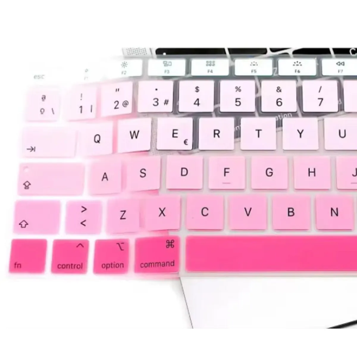 GENERICO - Protector Teclado Para Macbook Pro 1416 M1 Air M4  Pink