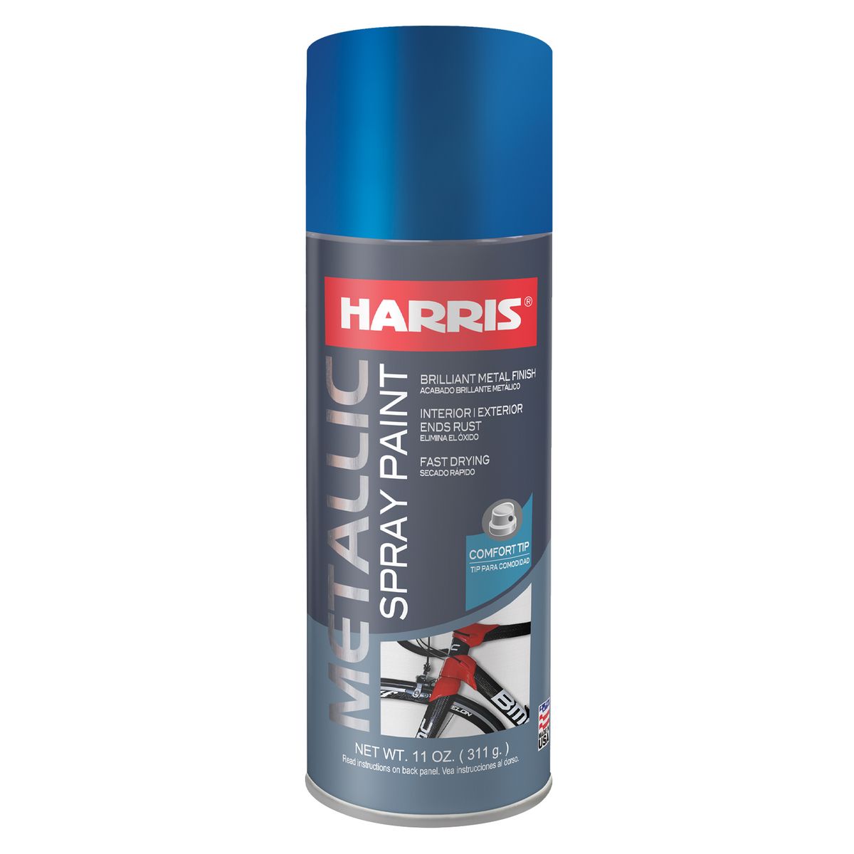 HARRIS - PINTURA SPRAY BRILLO METALLICO AZUL 311 GR