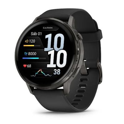 Garmin Venu 4 45Mm Gps Wi-Fi Black W Slate + Black