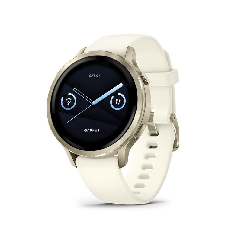 Venu 4 41mm GPS Wi-Fi Beige w Lunar Gold + Bone
