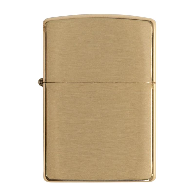 ZIPPO - Encendedor Zippo 168 Armor Brushed Brass Dorado