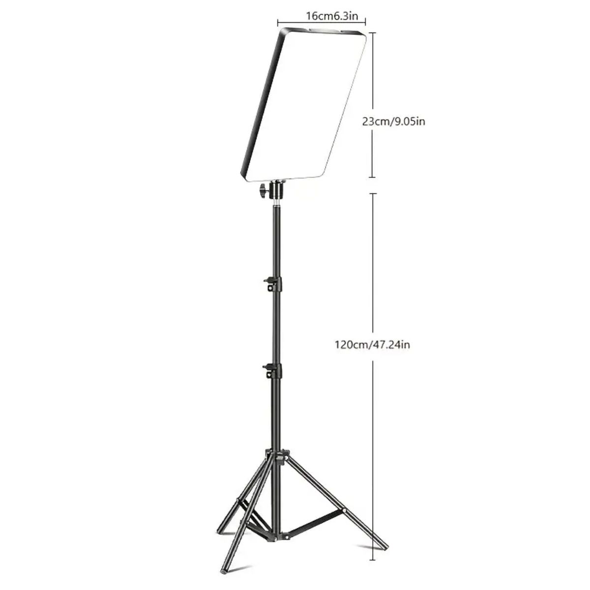 CRUSEC - Panel De Iluminacion Estudio Video Fotografía Led Regulable