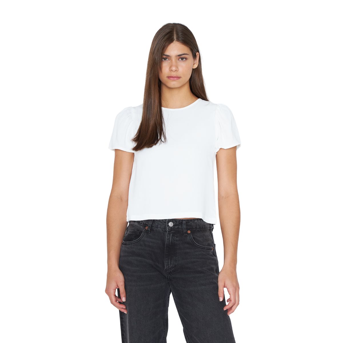 JACINTA TIENDA - Blusa Olivia satín blanca Jacinta Tienda