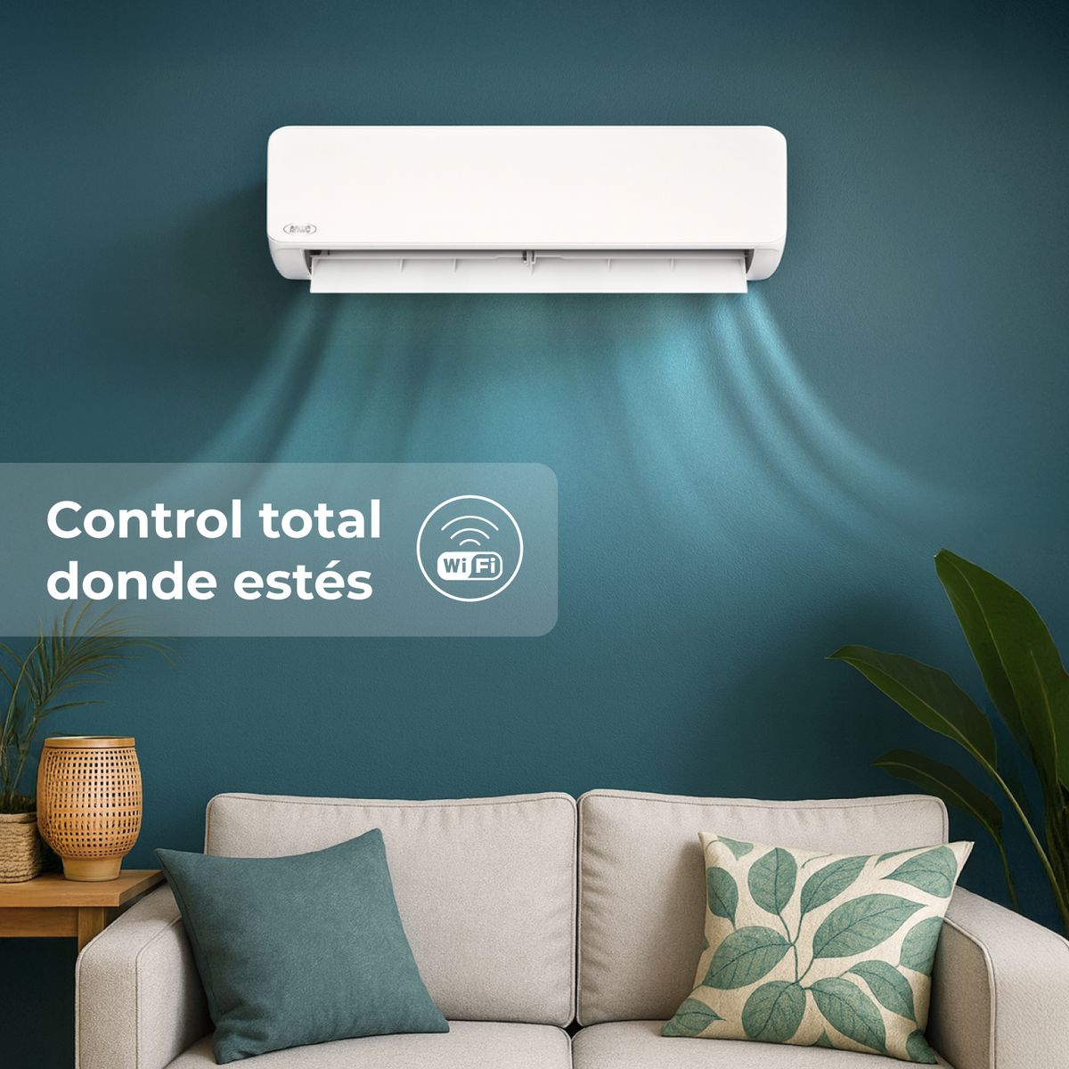 ANWO - Aire Acondicionado Split Muro INVERTER ANWO ECOFLOW 18.000 BTU con Wifi
