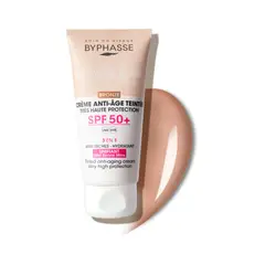 BYPHASSE - Crema Facial Antiedad Con Color Bronze Spf 50+ 50Ml