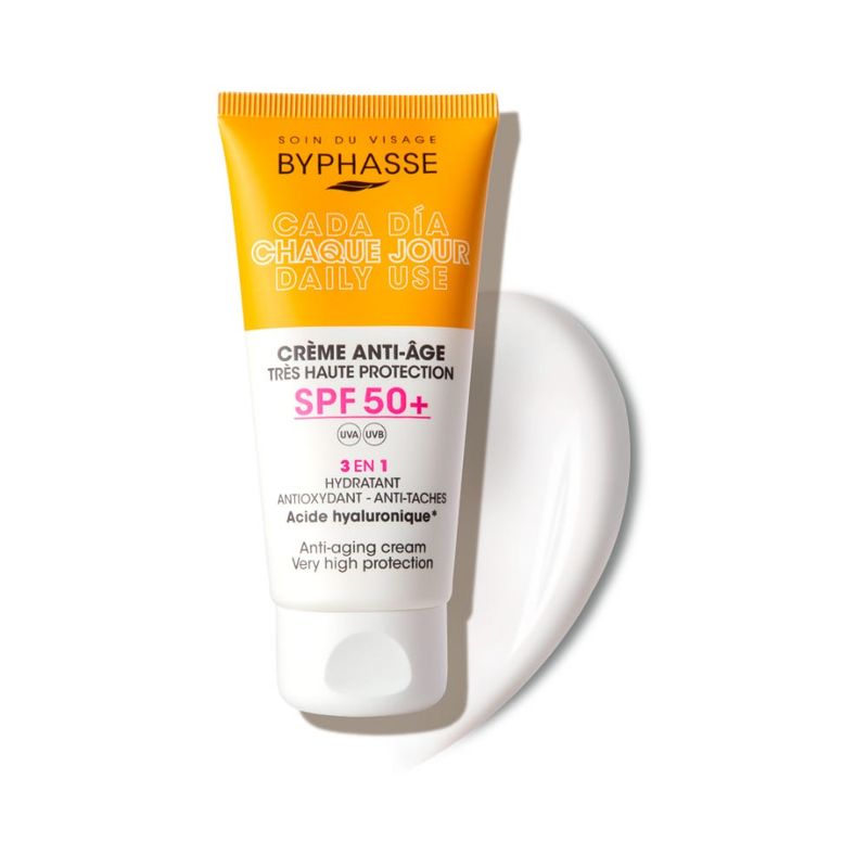 BYPHASSE - Crema Facial Antiedad Spf 50+ 50Ml