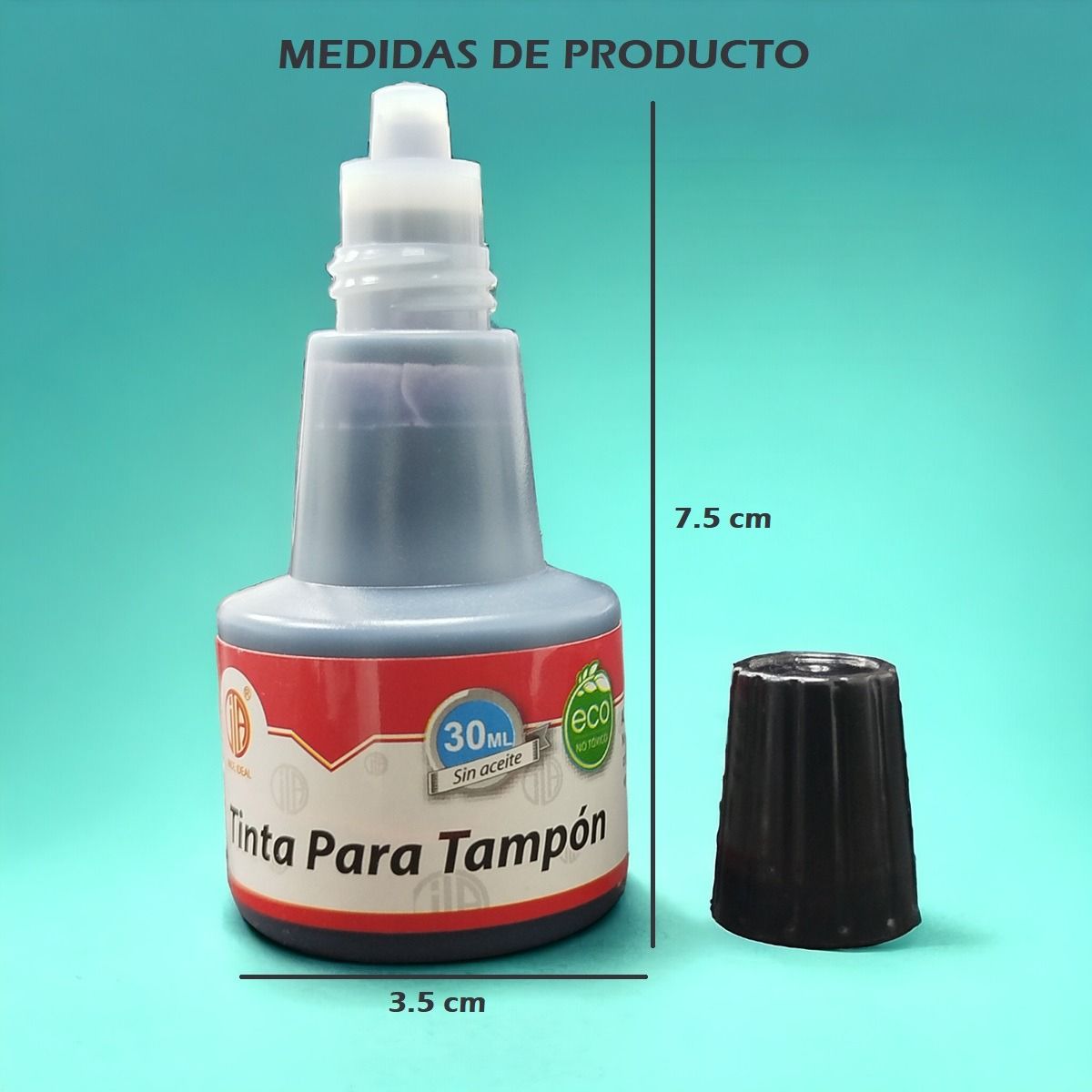 GENERICO - Tinta Para Tampón Tinta Timbres Manuales Tinta Para Sellos