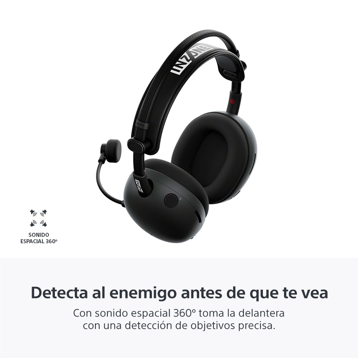 SONY Audífono con micrófono inalámbrico Sony INZONE H9 II Negro