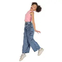 DIVINO JEANS - Jeans Fatima I Azul Divino Teen