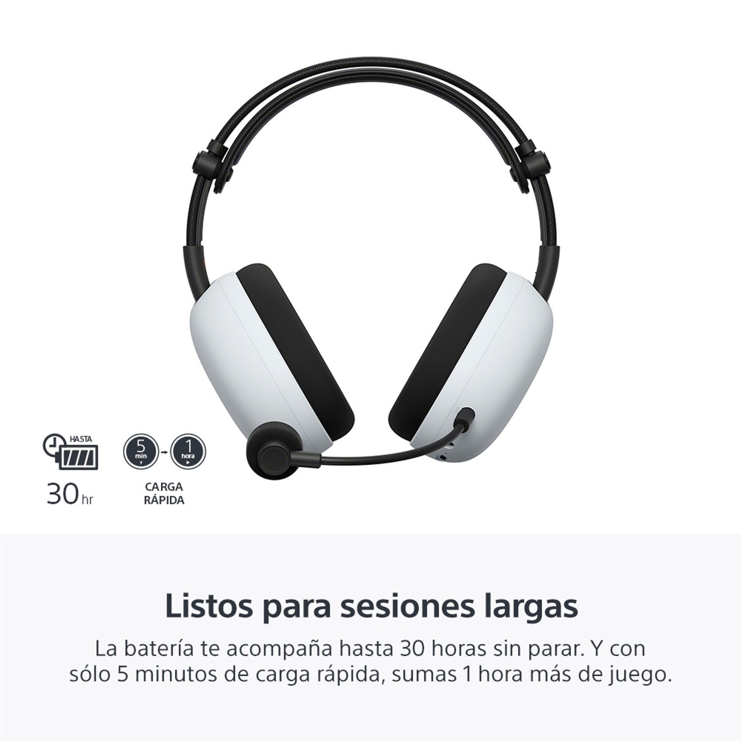 SONY Audífono con micrófono inalámbrico Sony INZONE H9 II Blanco