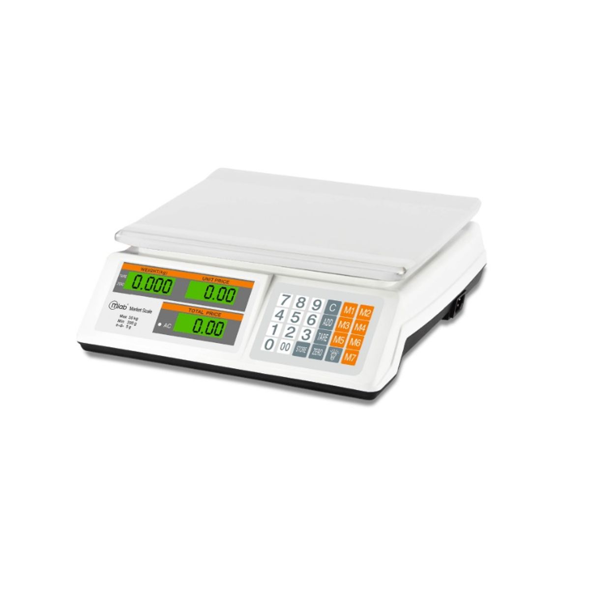 MICROLAB - Balanza Romana Microlab 30 Kgs Calculo De Precios Modelo 9048